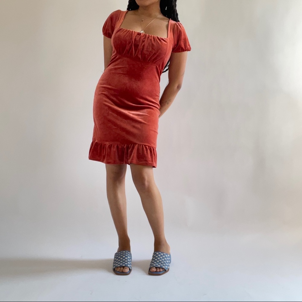 Forever 21 Velvet Mini Dress
